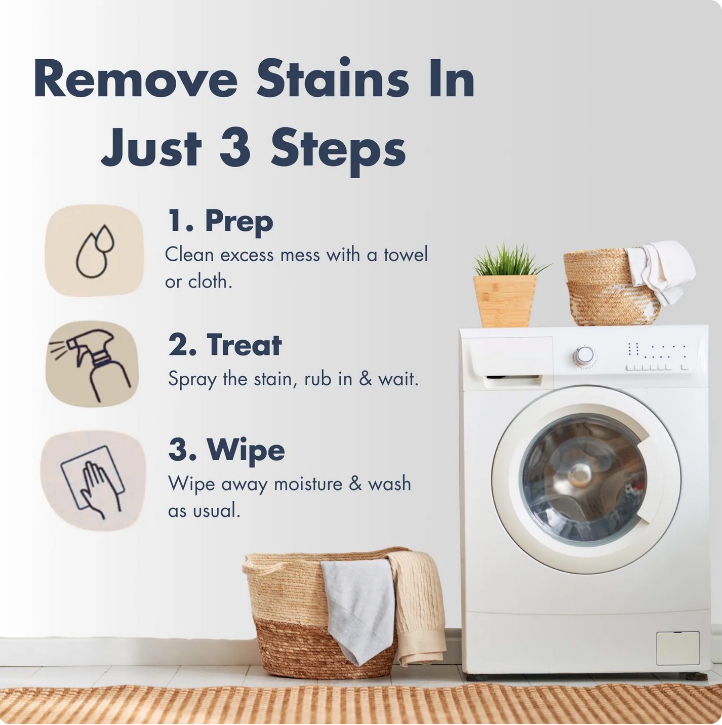 InstaClean™ - Spray de îndepărtare a petelor instant