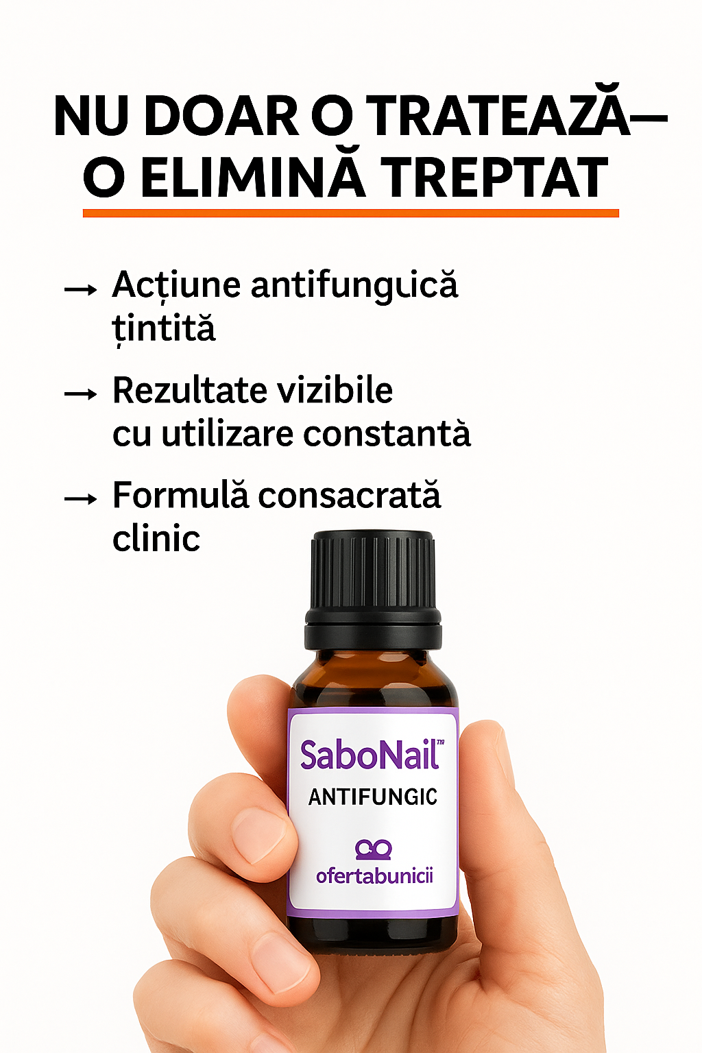 SaboNail™ - Îndepărtează ciuperca și micoza